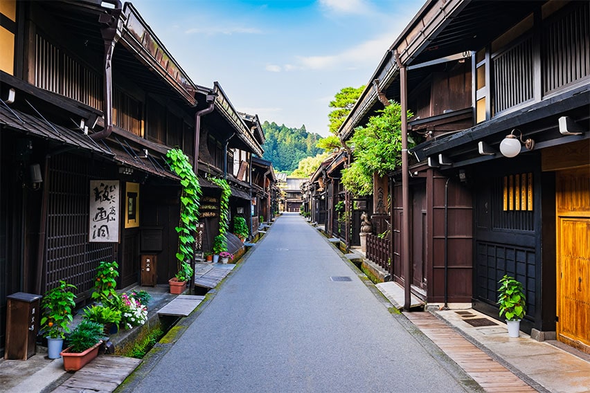 飛騨高山:古い町並み