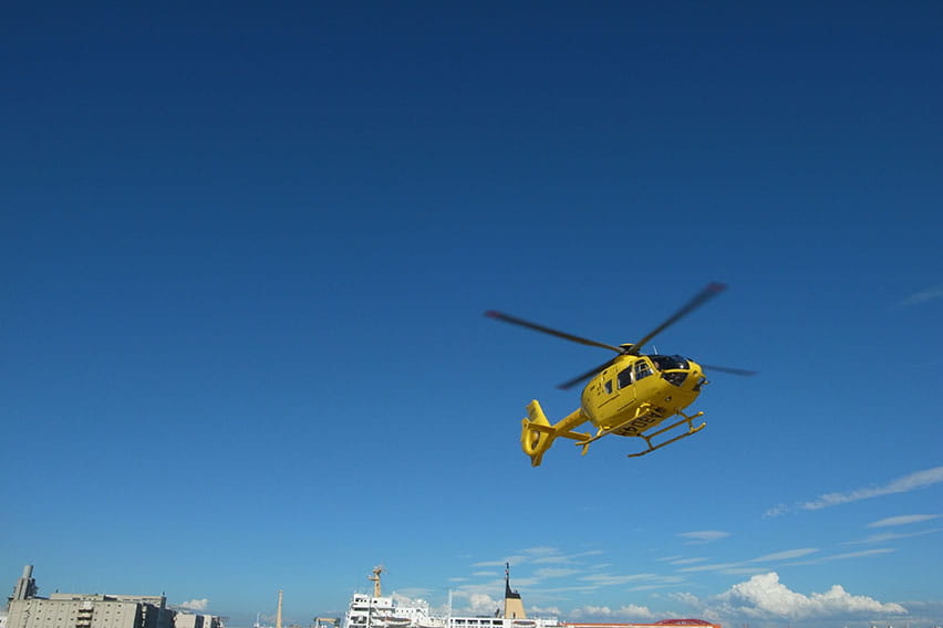 ヘリコプター遊覧飛行
