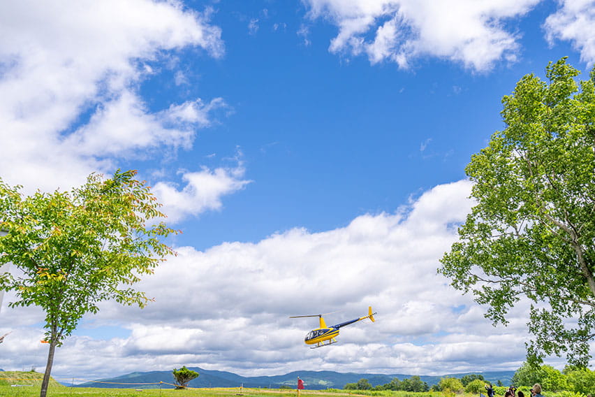 ヘリコプター遊覧飛行
