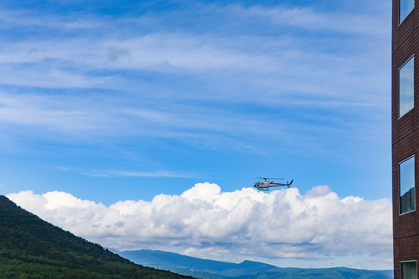 ヘリコプター遊覧飛行