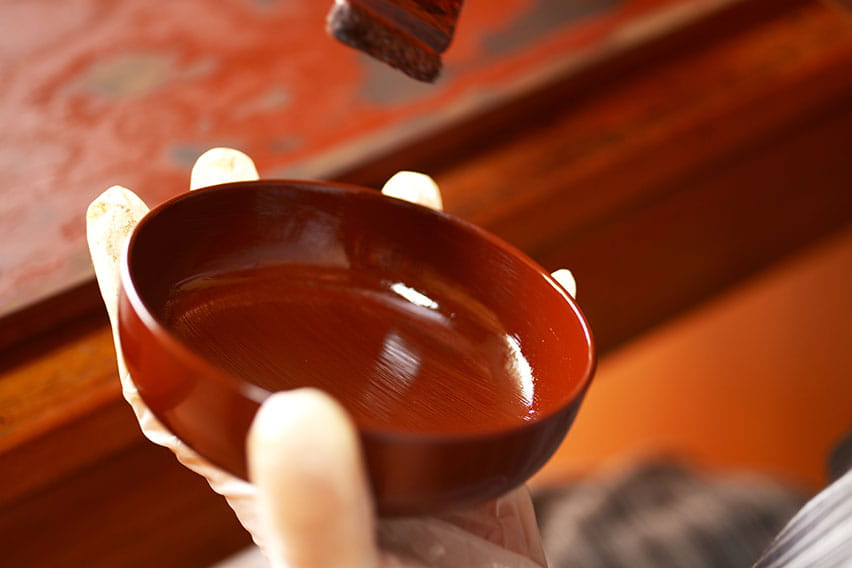 漆器（漆塗り）体験