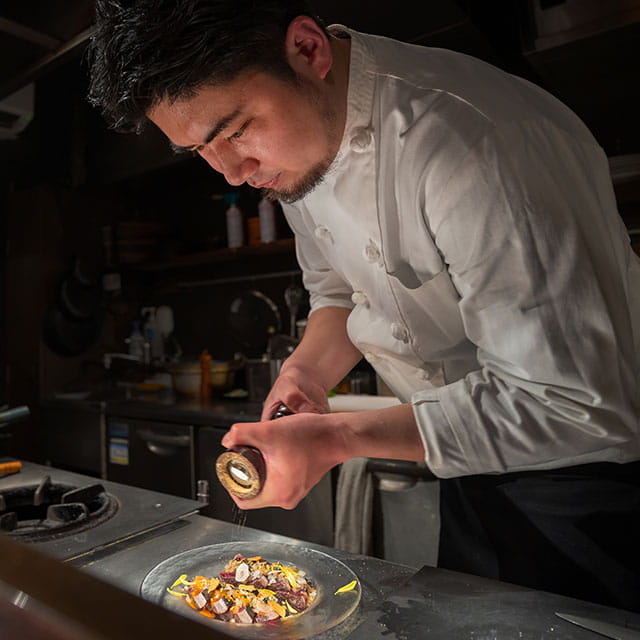 プライベートシェフの特別ディナー