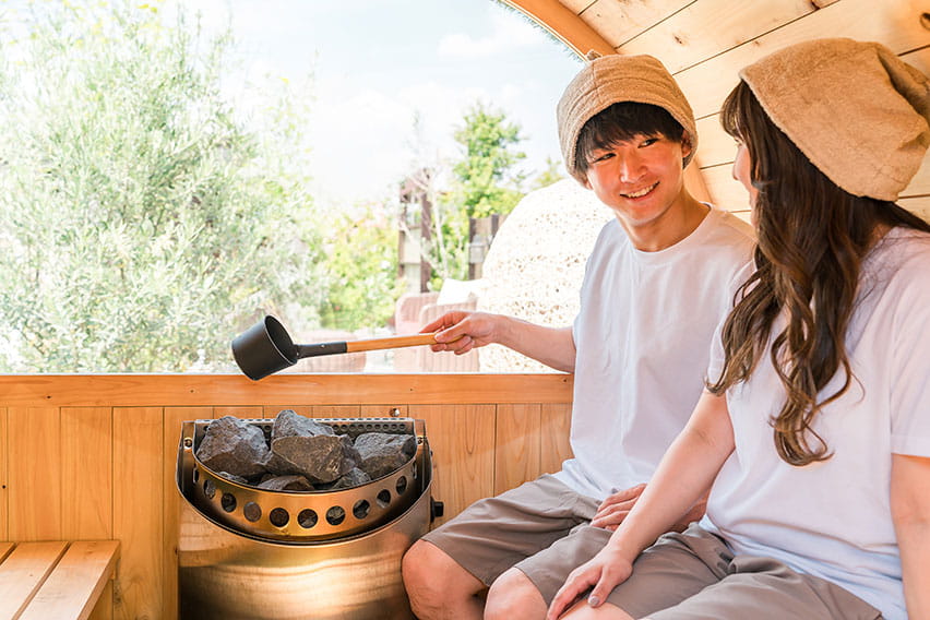 サウナ体験