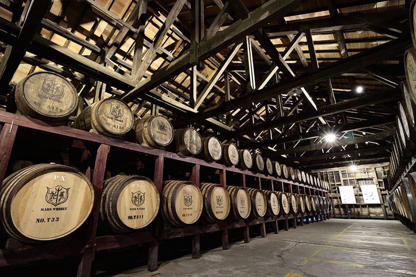 ウイスキー蒸溜所見学