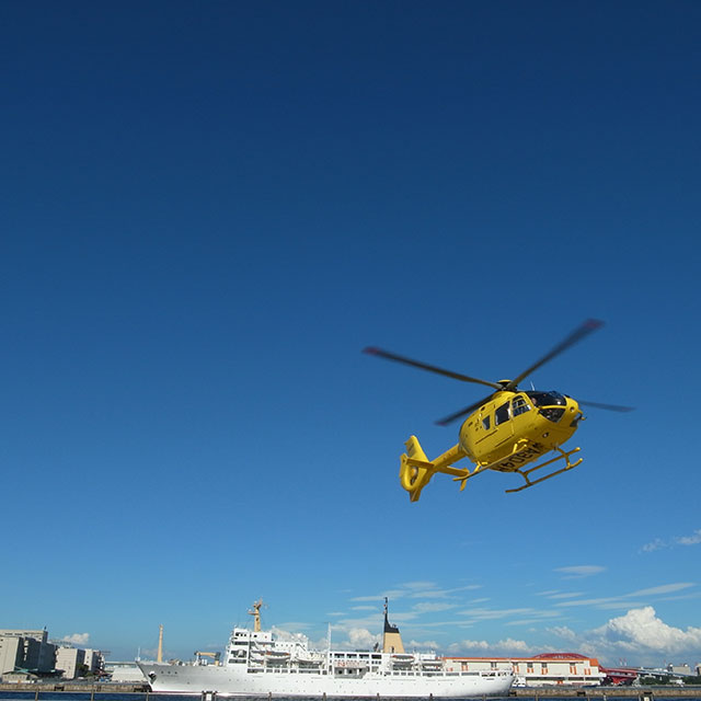 ヘリコプター遊覧飛行