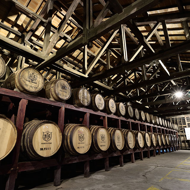 ウイスキー蒸溜所見学・試飲