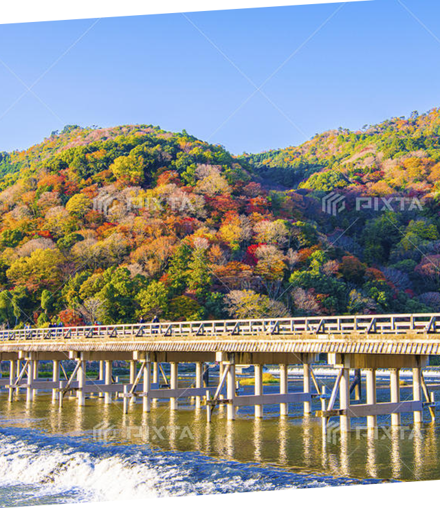 嵐山：渡月橋
