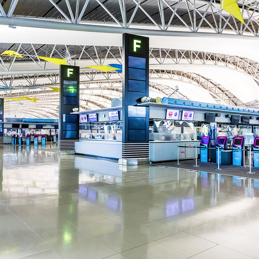 高野山 → <br>関西国際空港 出発