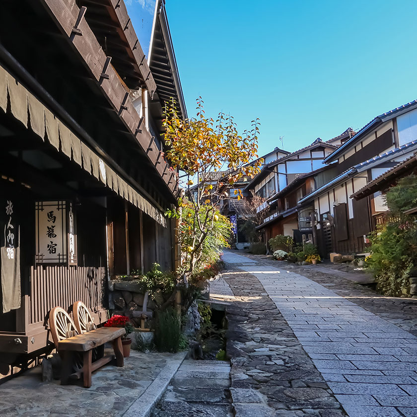 河口湖→<br>木曽渓谷周遊