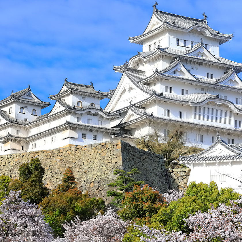 倉敷→<br>姫路（専用車 約1時間40分）姫路→<br>関西空港（専用車 約2時間30分）