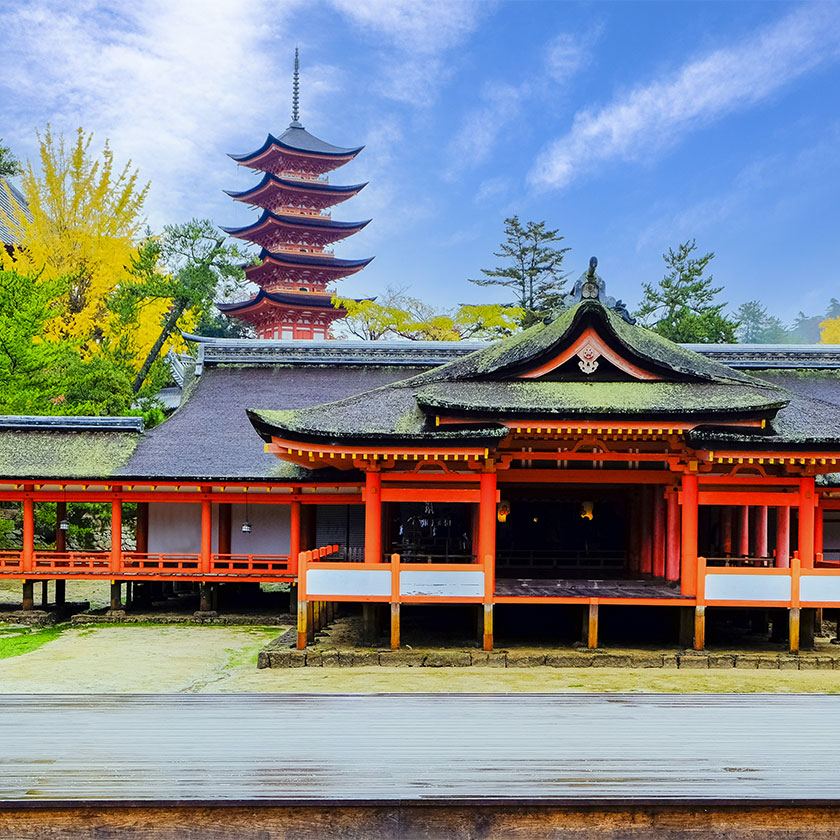 広島 →<br>
大阪