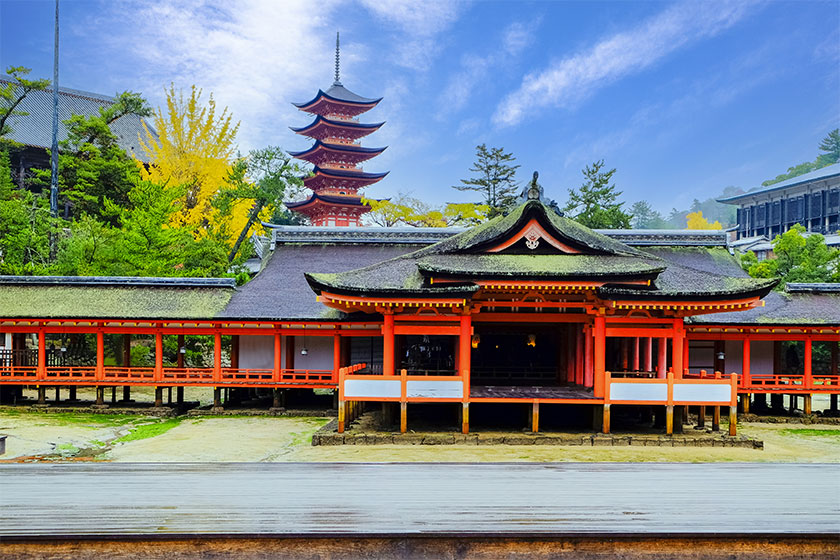 広島 →<br>
大阪