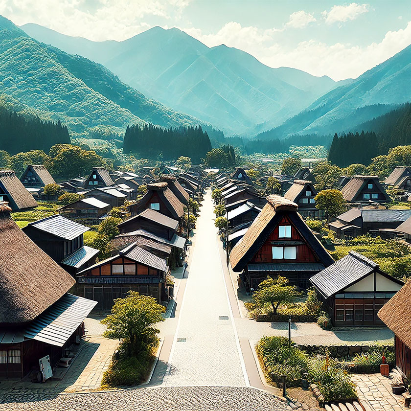 会津 →<br>
大内宿 →<br>
猪苗代 →<br>
東京・郡山